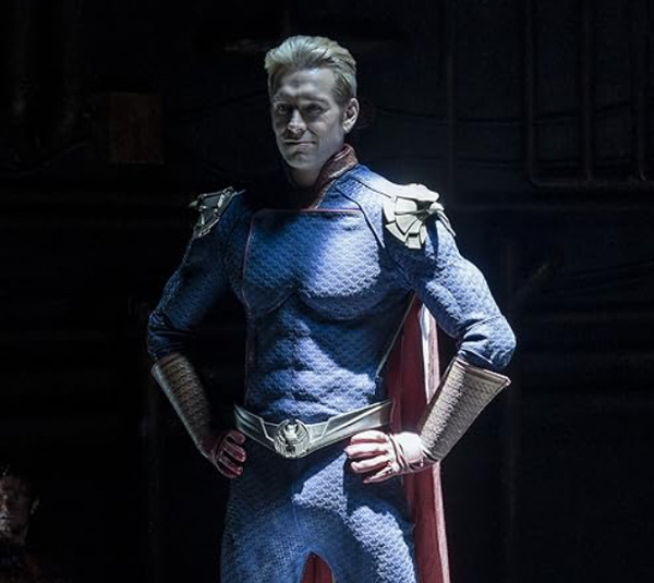 Superhero TV shows, “The Boys,” Antony Starr as Homelander