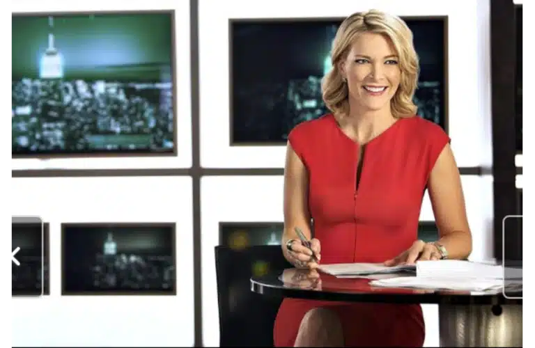Commentator Megyn Kelly on her News Show