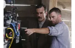 Paul Thomas Anderson directing Daniel Day-Lewis in “There Will Be Blood”