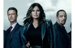 NBC, Law & Order: SVU image of Mariska Hargitay and castmates