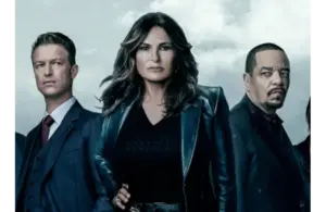 NBC, Law & Order: SVU image of Mariska Hargitay and castmates