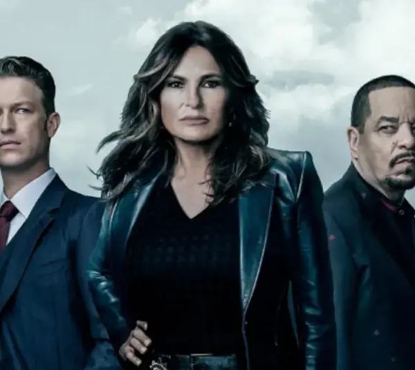 NBC, Law & Order: SVU image of Mariska Hargitay and castmates