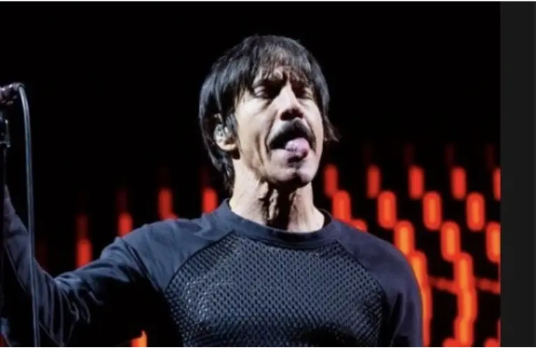 Anthony Kiedis, vocalist of Red Hot Chili Peppers