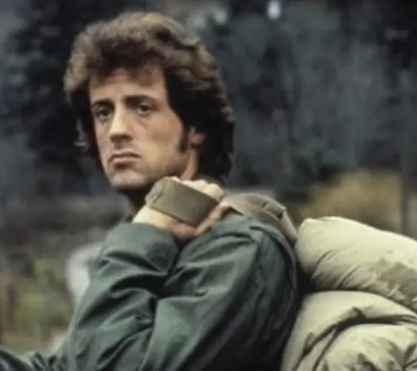 Sylvester Stallone as John Rambo in “First Blood”