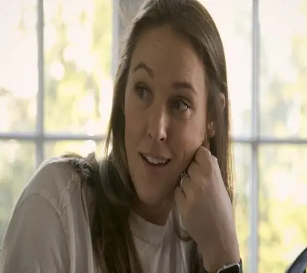 image Kylie Kelce screenshot from the documentary "Kelce"