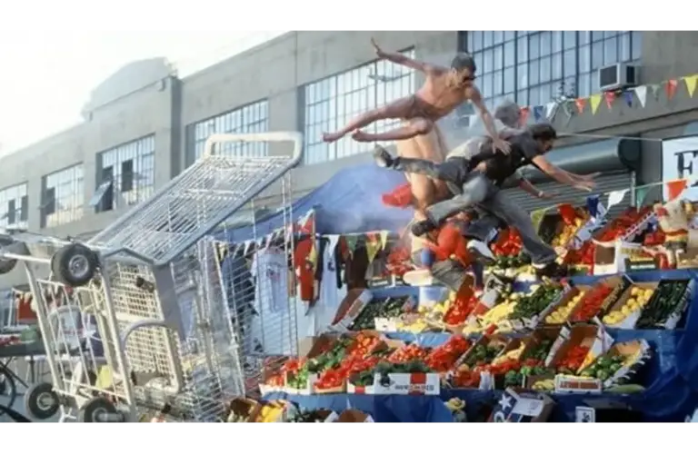 Johnny Knoxville and Co. in "Jackass: The Movie," Courtesy of Paramount Pictures