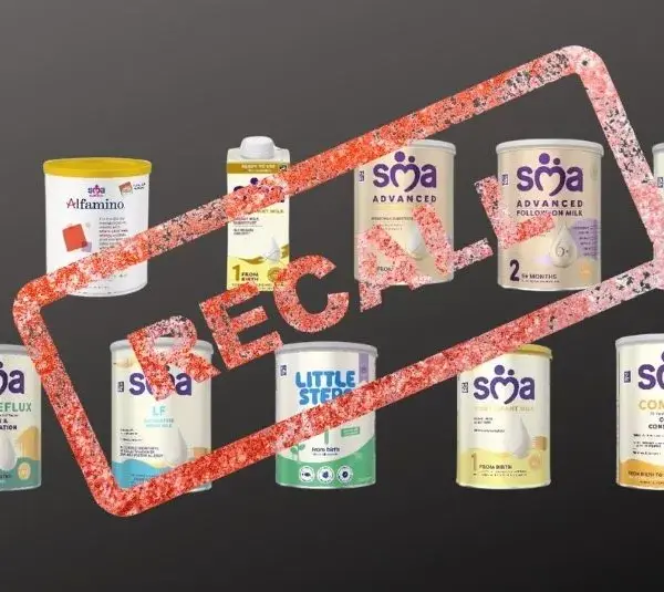 Image of Nestle infant formula included in European recall