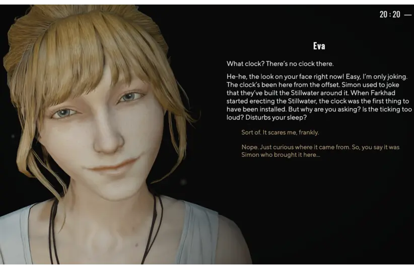 Pathologic 3's Eva is a ray of light in this dark time