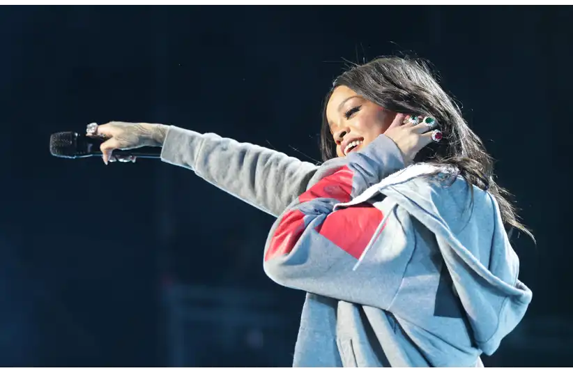 Rihanna used expletives to describe Indiana's RFRA law during her set at the March Madness Music Festival & Coca Cola Zero Countdown held at White River State Park, Saturday April 4th, 2015.