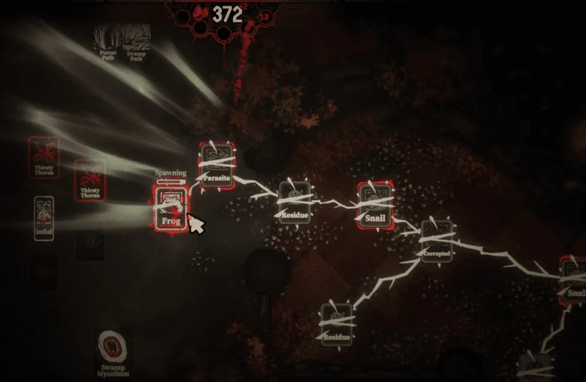 Roots Devour uses roots to consume any living thing on cards