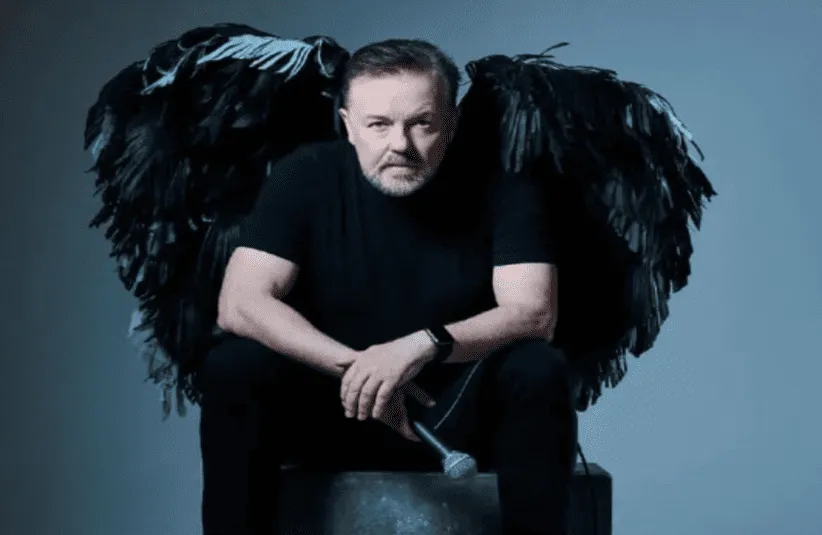 "Ricky Gervais : Mortality" streaming now on Netflix.