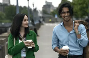 Dove Cameron and Avan Jogia in "56 Days" (2026)