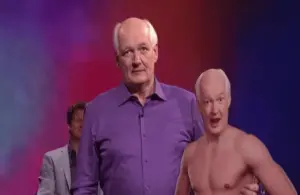 Witness Colin Mochrie and Ryan Styles improvise a hilarious Peter Pan and Wendy scene. A secret prop emerges, leaving both performers momentarily speechless. Their reactions and subsequent comedic delivery are priceless.