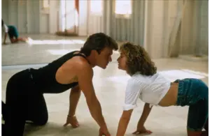Patrick Swayze and Jennifer Grey in Dirty Dancing (1987)
