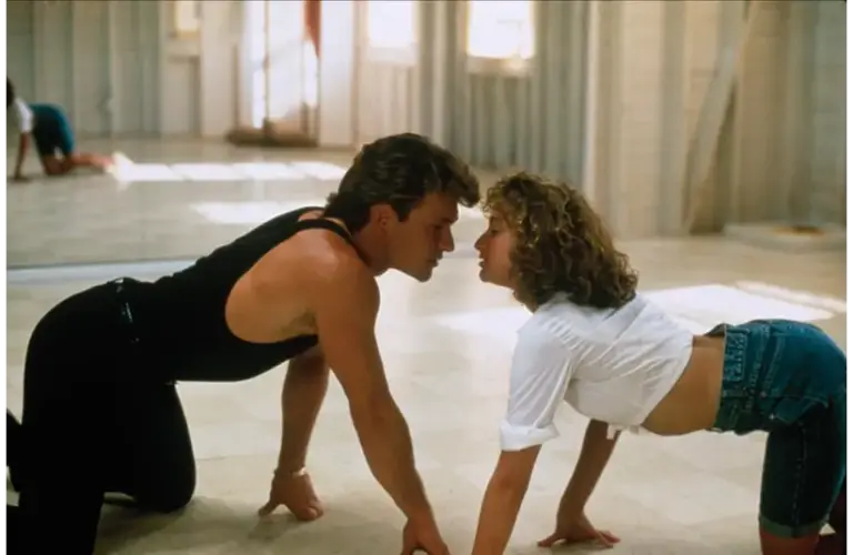 Patrick Swayze and Jennifer Grey in Dirty Dancing (1987)