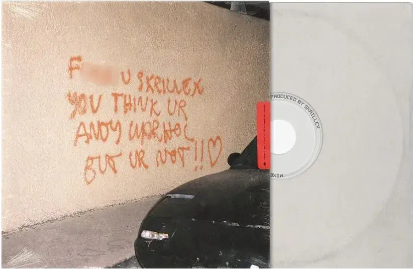 Skrillex album cover.