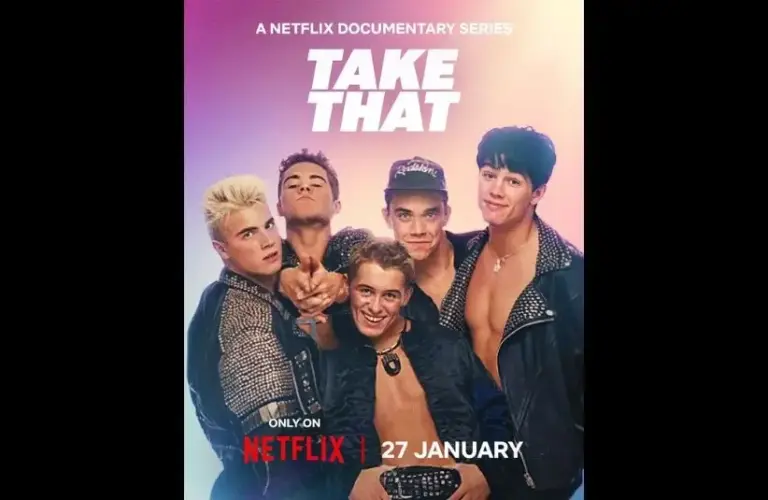 Promo image for Netflix "Take That"
