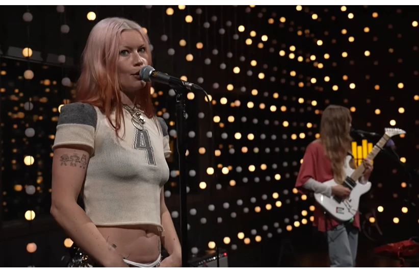 Wet Leg performing live on KEXP.
