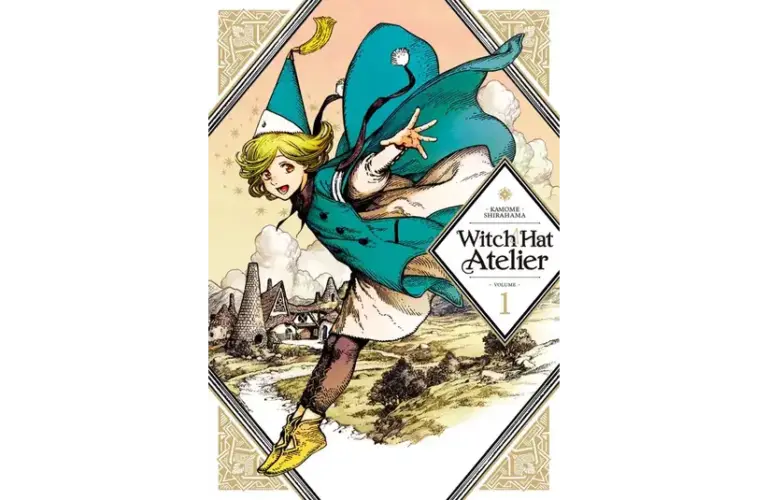 Cover for manga, "Witch Hat Atelier," Volume 1 By Kamome Shirahama