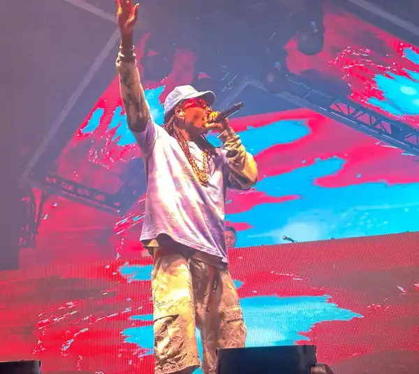 Rapper Wiz Khalifa, seenhere performing at the Ventura County Fairgrounds, has a new album out Friday, January 16.