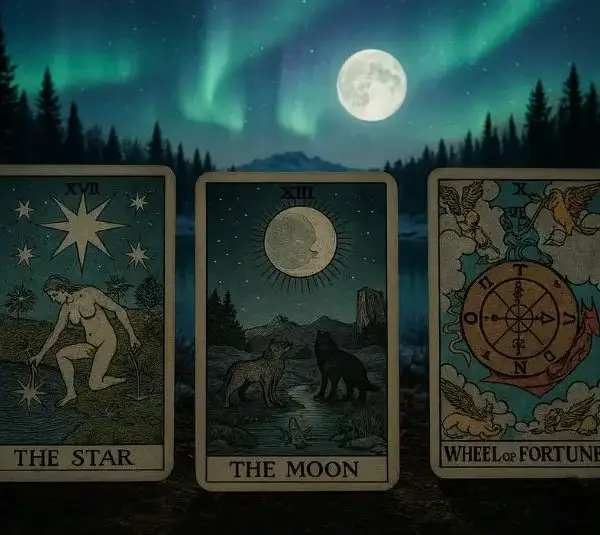 Wolf Moon Energy Tarot Spread