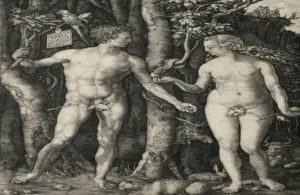Adam and Eve 1504 Albrecht Dürer (German, 1471–1528) Germany, early 16th Century engraving Bequest of Leonard C. Hanna Jr. 1958.111