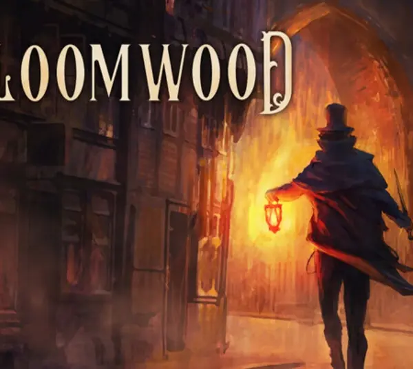Image of the Gloomwood Banner Art from the official Steam Page, HighTown Expansion