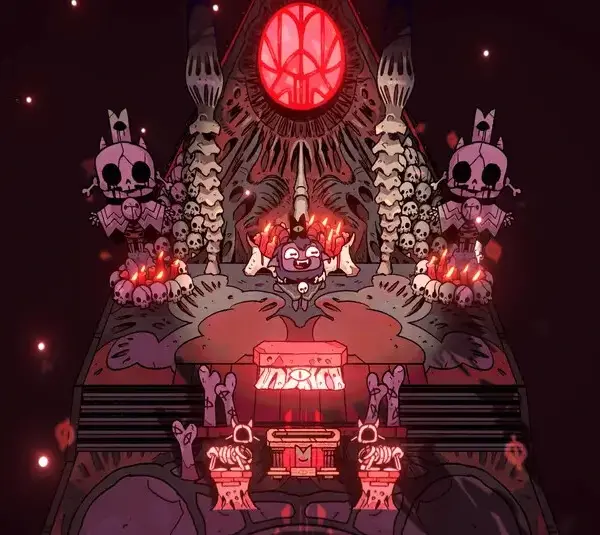 An image of the alter in Cult of the Lamb