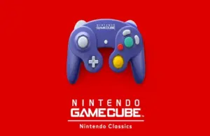The GameCube controller for Nintendo Switch Online.