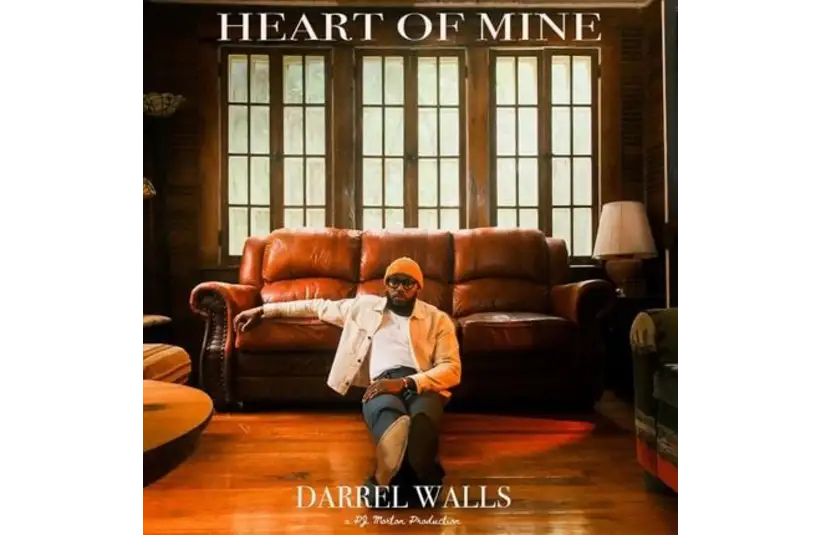 Album Cover for Heart of Mine by Darrel Walls & PJ Morton, Courtesy of Gumbo Studios/Tyscot Records