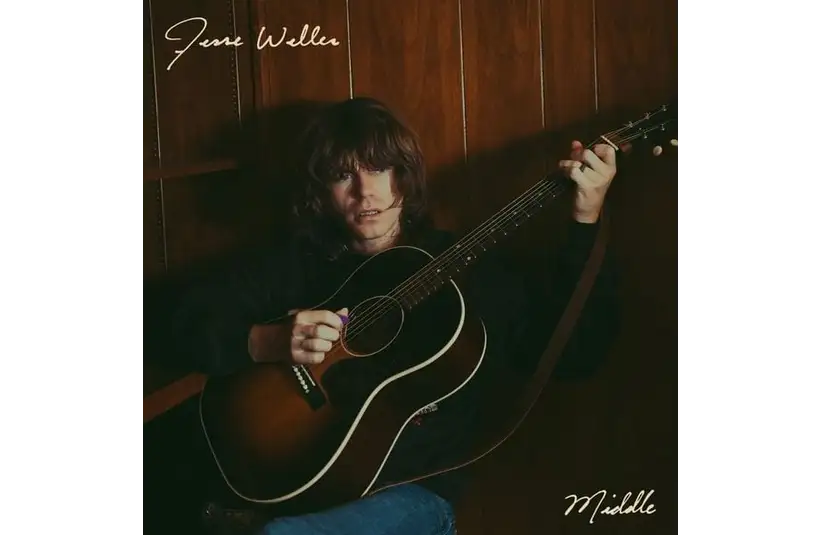 Album Cover for Middle by Jesse Welles, Courtesy of Jesse Welles