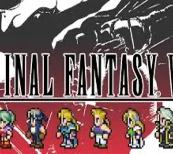 Image of the Final Fantasy VI Cover Art for the Nintendo Pixel Remaster.