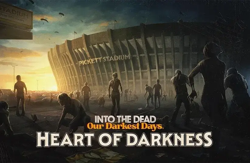 Screenshot from Into the Dead's new Heart of Darkness announcement release trailer