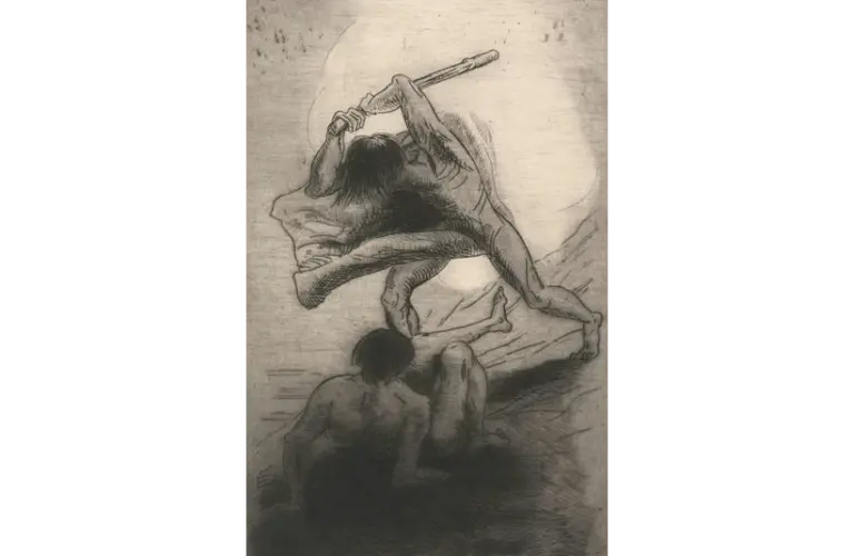 Cain and Abel, 1886, Odilon Redon, French, 1840 - 1916, https://www.nga.gov/artworks/134824-cain-and-abel