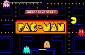 An image from the arcade game Pac-Man.
