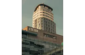 BBC headquarters in London, Broadcasting House, Portland Place, United Kingdom.