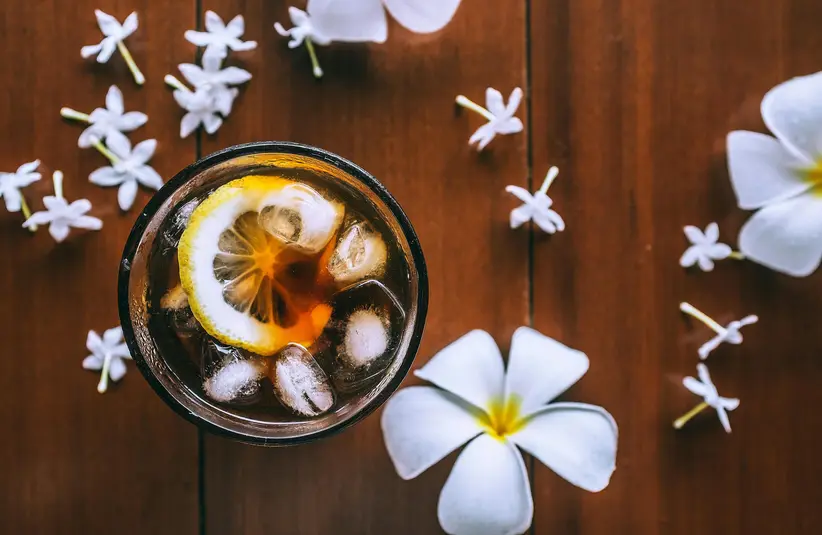 Sweet iced tea drinks for your Valentine.