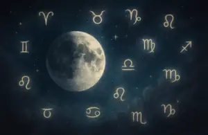 Silver Half Moon Zodiac Horoscope