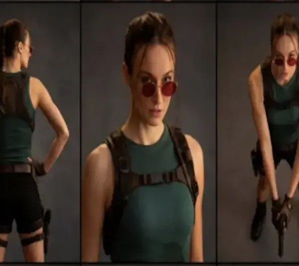 First press release from Amazon revealing Sophie Turner as the new Lara Croft for Tomb Raider
