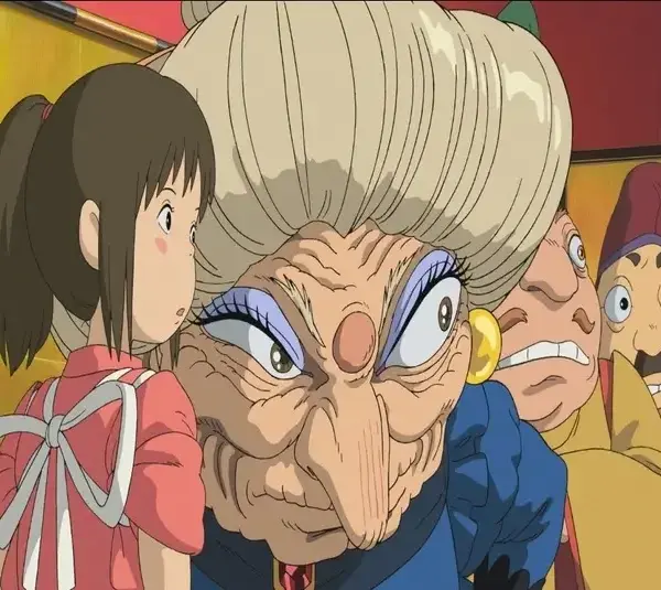Screenshot of "Spirited Away," directed by Hayao Miyazaki