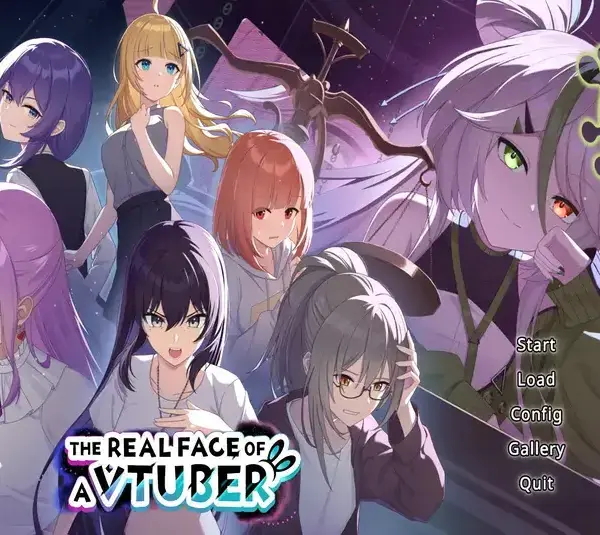Key art for The Real Face of a VTuber