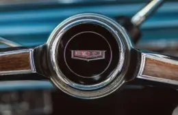 1913 Chevrolet Steering Wheel.