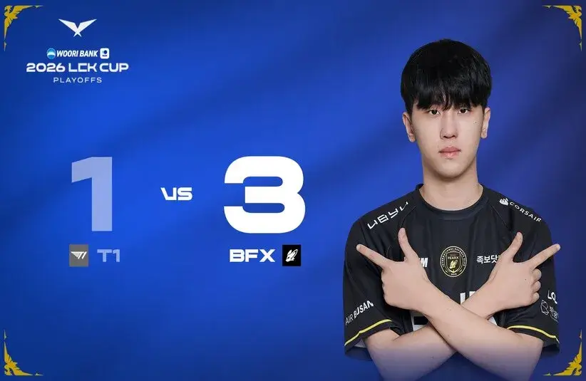 BFX beat T1 3-1 in the LCK Cup Playoffs in LoL Esports