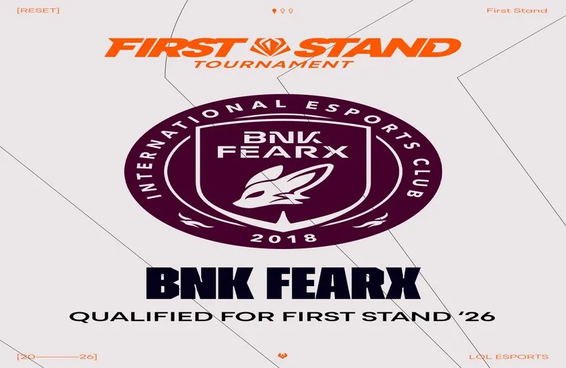 BFX qualified for First Stand as an LCK representative