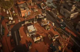 Screenshot of the Big Desert from Tactical RPG Warhounds