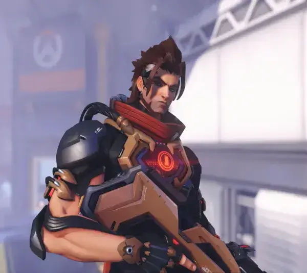 Emre in the Hero Select Screen for Overwatch