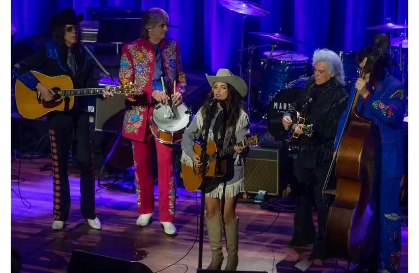 Sierra Ferrell performs during Marty Stuart s Late Night Jam Wednesday, June 7, 2023 at the Ryman.