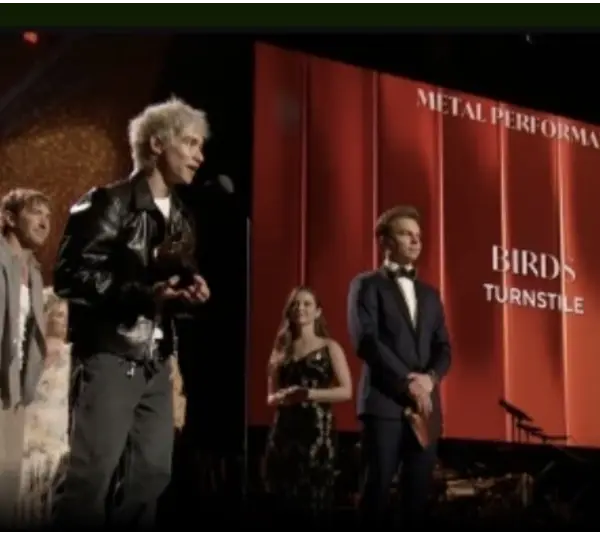 Turnstile takes home Grammy for Best Metal Performance in 2026