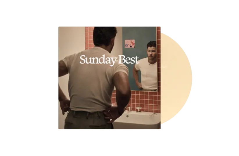 Album cover for Nick Jonas' new album Sunday Best