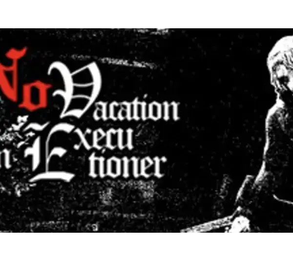 No Vacation for An Executioner is an indie retro stylized horror game where you play an exhausted monster slayer who can't catch his breath